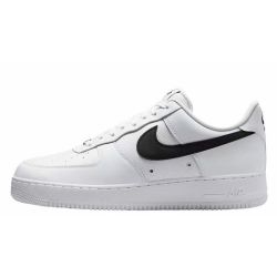 NIKE Air Force 1 AF1 舒适贴合 低帮 板鞋 白黑 IR0952-100