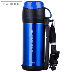THERMOS 膳魔师 FFW-1003KS-MNB 304不锈钢保温壶 1L 深卡其布色