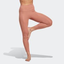 adidas 女款运动健身紧身裤九分裤健美裤瑜伽裤普拉高腰裤YOGA