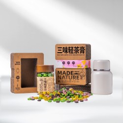 山里质造 三味轻茶膏 普洱熟茶膏 陈皮山楂 茉莉花 黄精桂花 冻干原料 z