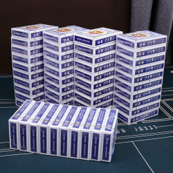 语霖 家用扑克牌纸牌加厚加打不烂批发盒装中字棋牌室酒馆桌游游戏牌 高档扑克 30副