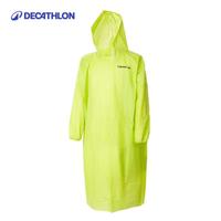 迪卡侬 雨衣雨披成人雨衣男女户外非一次性OVF绿色L-2221012