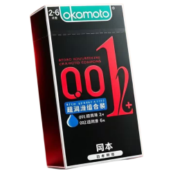 冈本 001系列 超润滑安全套 8只装