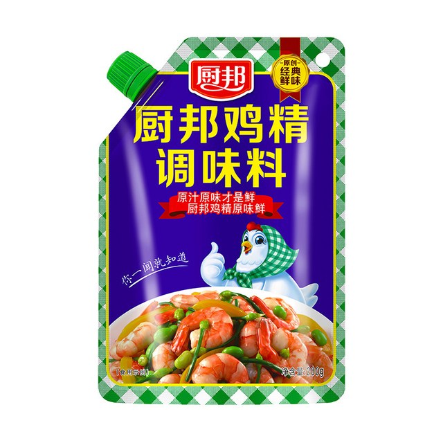 厨邦 鸡精调味料100g家用商用.大包炒菜调料鸡精厨房炒菜煲汤