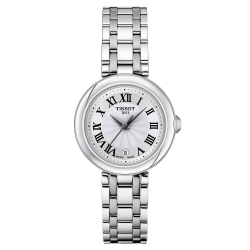 TISSOT 官方正品小美人石英钢带手表女表