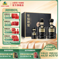 古井贡酒 年份原浆古20礼盒  52度 500mL 2瓶（赠：吉祥如意500ml*2礼盒）