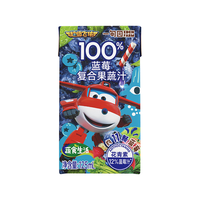 一甸园 超级飞侠联名 蓝莓味果蔬汁 125ml*10盒