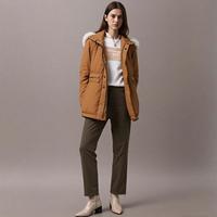 Massimo Dutti 女极简低调高级轻奢柔软舒适拉链可调节裤脚轻商务长裤