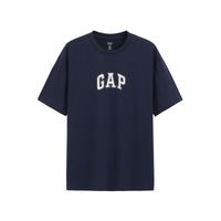 百亿补贴：Gap 男女装春季款纯棉印花logo短袖T恤基础款宽松上衣