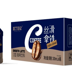 豆丁日记 丝滑拿铁咖啡饮料