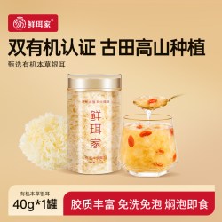 鲜珥家 有机银耳羹 40g*1罐