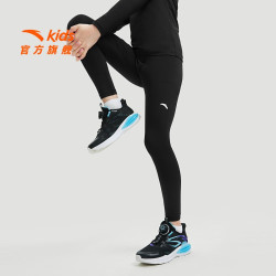 安踏 儿童男童针织打底裤