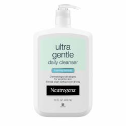Neutrogena 露得清 温和无香泡沫洁面乳成人日常洁面敏感肌保湿洁面473ml