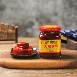 王致和 精1系列大块腐乳300g*2瓶红方腐北京特产下饭菜涮肉火锅