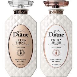Diane 洗发水和护理,光泽头发,花卉和浆果香味,完美美丽,超光泽,450毫升×2