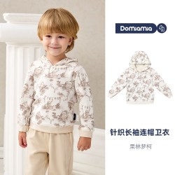 DOMIAMIA 男童连帽卫衣 栗林梦柯 100