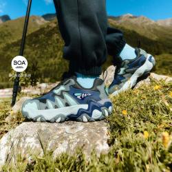 FILA 虎爪5南方版 男中大童 经典户外鞋 舒适百搭宽松 男童综训鞋