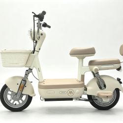 爱玛 小金豆款马赫v2电动自行车新国标48V22A大容量电池小型电瓶车