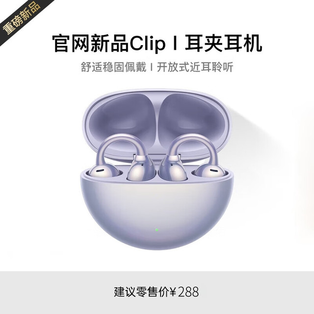 萨勒芬妮 蓝牙耳机   全景音效丨久戴舒适 超长续航丨超清通话丨AI降噪