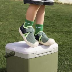 adidas 软底透气 儿童凉鞋