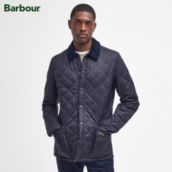 Barbour Heritage Liddesdale 男士菱格绗缝夹克 英伦复古