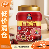桂格 5红即食燕麦片860g罐装 红枣杂粮 养胃早餐营养代餐 无糖健康高纤