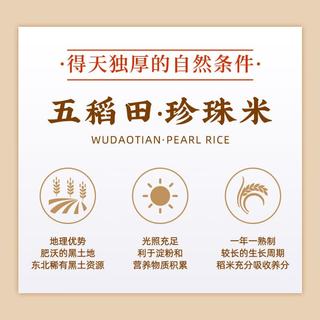 五稻田 东北大米 珍珠米 5kg
