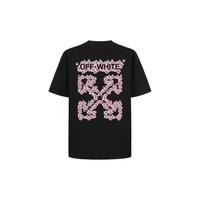 OFF-WHITE WA01TE8115 纯棉宽松 黑色 XL 短袖T恤