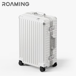 ROAMING 新款行李箱ins网红铝框万向轮旅行箱登机箱20寸皮箱子24男 女