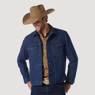 Wrangler 威格 原色牛仔 男士夹克