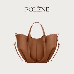 POLENE Cyme Mini 荔枝纹牛皮 托特包