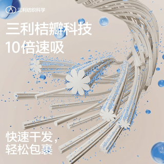 三利 干发帽 蓝色