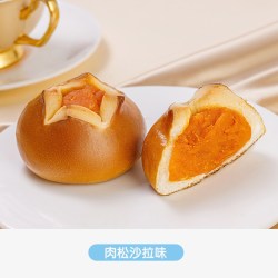 喵叔的实验室 碱水面包整箱海盐芝士肉松球代早餐欧小面包