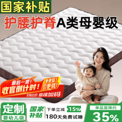 能见度 床垫子1.8米x2米 椰棕棕垫硬棕榈床垫子天然乳胶榻榻米定制薄护脊 5厘
