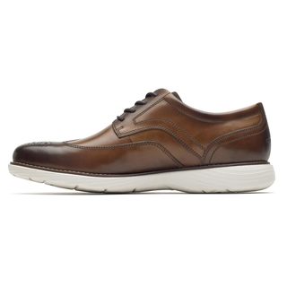 ROCKPORT乐步 Garett Wingtip经典款 牛皮系带牛津鞋 干邑色 8.5