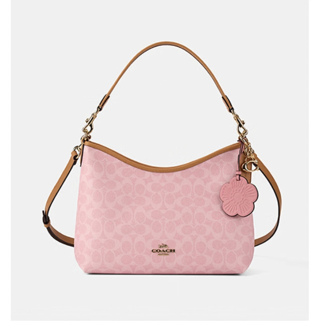 COACH 【七夕礼物】经典标志LAUREL 31号流浪包手提单肩斜挎女包腋下包