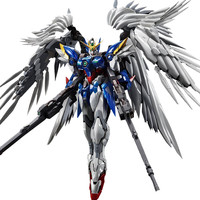 万代 高达手办拼装模型 HIRM 1/100 合金骨架模型玩具 零式飞翼EW版 216746