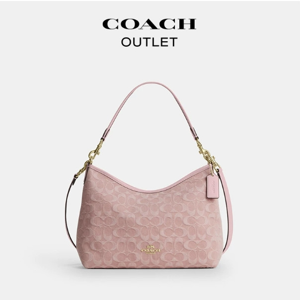 COACH 【七夕礼物】老花LAUREL手提单肩斜挎女包  多色可选