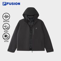 FILA FUSION 斐乐羽绒服男子两件套26冬季新款宽松保暖三合一外套