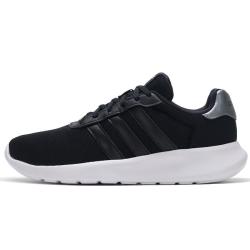 adidas LITE RACER 3.0时尚女鞋透气耐磨缓震轻便低帮跑步鞋