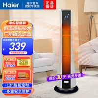 海尔 取暖器家用即开即热暖风机多重防护冷暖两用广角送风节能省电暖气 遥控板星蕴