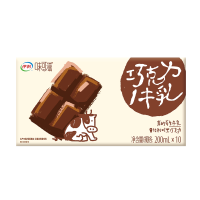 伊利 味可滋巧克力牛奶 200ml*10盒 调制乳