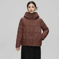 88VIP：雪中飞 女士短款连帽羽绒服