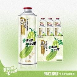 珠江啤酒 原浆苦瓜青瓜味 啤酒 980mL*6罐