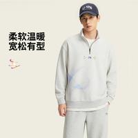 李宁 运动生活系列 男女同款套头衫 AWDWC17
