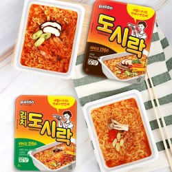 八道 韩国进口paldo八道泡面牛肉碗面泡菜拉面方便面速食