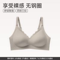 芬腾 小冰皮文胸  薄款粉底液文胸光面无钢圈收副乳胸罩（多款可选）