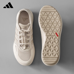 adidas 七夕男女休闲鞋夏季涉水一脚蹬户外轻便时尚耐磨减震网面运动鞋42