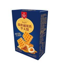 丹夫 拔丝咸蛋黄华夫饼78g咸鸭蛋糕点早餐面包茶配蛋糕点心零食