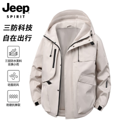 JEEP SPIRIT 吉普 26秋季新款三防特氟龙材质户外冲锋衣
